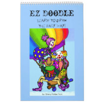 EZ Doodle - Learn To Draw The Easy... - Customized calendars by SherryHolderHunt EZ Doodle - Learn To Draw The Easy... - Customized calendars