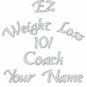 EZ Weight Loss Coach Shirt embroidered shirts by JKeezel EZ Weight Loss Coach Shirt embroidered shirts