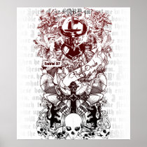 Ezekiel 37 Army of Bones Canvas Print