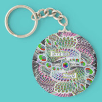 Ezekiel's Wheel keychain keychains