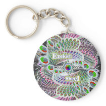 Ezekiel's Wheel keychain