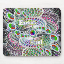Ezekiel's Wheel mousepad