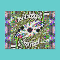 Ezekiel's Wheel Postcard postcards