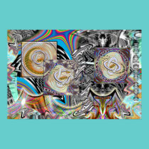 Ezekiel's Wheel Poster posters