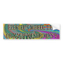 Ezekiel's Wheel: UFO/Magic Mushroom Bumper Sticker bumper stickers by gregvan Ezekiel's Wheel: UFO/Magic Mushroom Bumper Sticker bumper stickers