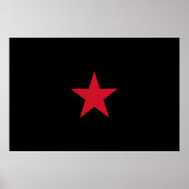 Ezln, Colombia flag Print