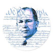 Ezra Taft Benson Round Sticker
