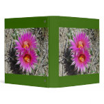 F0005 Cactus Flowers Vinyl Binders