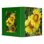 F0006 Yellow Wildflowers binder