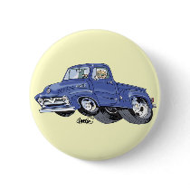 F100 Pickup Pinback Button