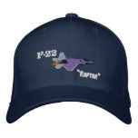 F22 Raptor embroidered hats