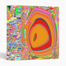 F3 FFF FANCY FANTASY FISH 3 RING BINDERS
