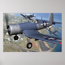 F4U 3D Anaglyph Posters