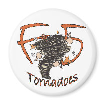 F5 Tornadoes Fridge Magnets