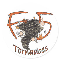 F5 Tornadoes Sticker