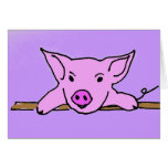 F6- Cute pig note cards