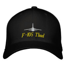 F-105 Golf Hat Embroidered Baseball Caps