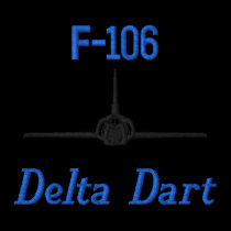 F-106 Tee with Callsign Embroidered embroidered shirts