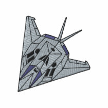 F-117 A Stealth Fighter embroidered shirts by ZazzleEmbroidery F-117 A Stealth Fighter embroidered shirts