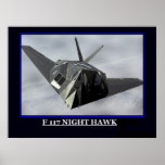 F 117 Night Hawk Print