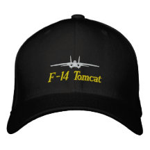 F-14 Golf Hat Embroidered Baseball Cap