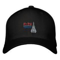 F-14 Tomcat embroidered hats by SpacetimeSix F-14 Tomcat embroidered hats