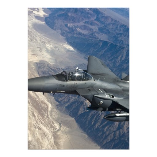 F-15 Strike Eagle Personalized Invitations