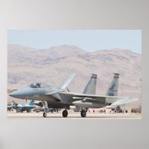 F-15C Eagle AF 80 028 Landing Posters