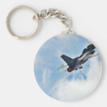 F 16 At The Miramar Airshow In San Diego Keychain