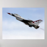F-16 Thunderbird In Flight Print
