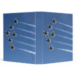 F-16 Thunderbirds Delta Formation 3 Ring Binders