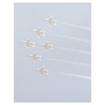 F-16 Thunderbirds Delta Formation Customized Letterhead