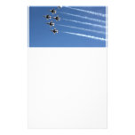 F-16 Thunderbirds Delta Formation Stationery Design