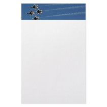F-16 Thunderbirds Diamond  Formation Stationery