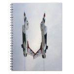 F-16 Thunderbirds Maneuver - Inverted Note Book
