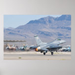 F-16C Fighting Falcon OT AF 88 420 Taking Off Poster