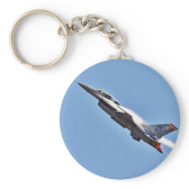 F 16s Jets Fighters Airplanes Keychains