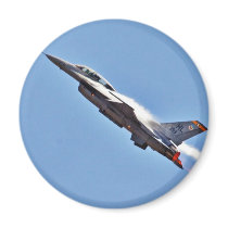 F 16s Jets Fighters Airplanes Refrigerator Magnets