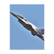F 16s Jets Fighters Airplanes Post Cards