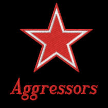 F-18 Aggressor on T-Shirt F-18 and Call Sign embroidered shirts