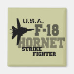 F-18 Hornet - Strike Fighter Fridge Magnet