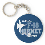 F-18 Hornet - Strike Fighter Key Chain