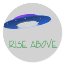 F-19 ROUND STICKERS