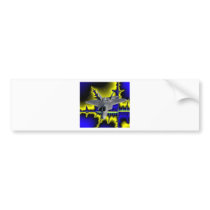 F-22 IN SPACE bumper stickers