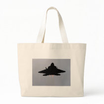 F-22 LEAVING GUAM CANVAS BAG