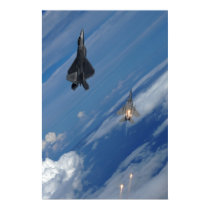 F-22 Raptor and F-15 Eagle posters