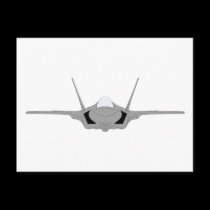 F-22 Raptor - Head-On postcards