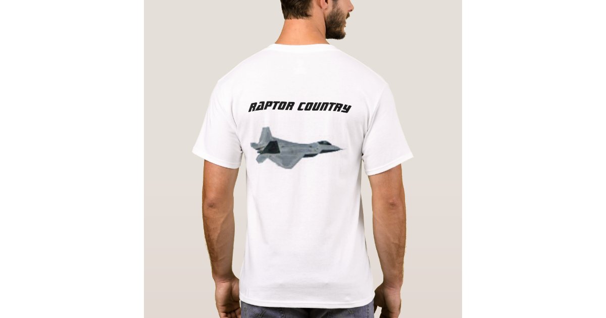 f 22 raptor demo team shirt