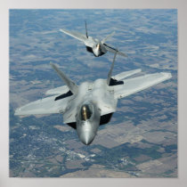 F-22 Raptors Posters