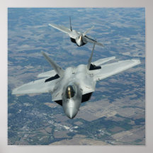 F-22 Raptors Posters